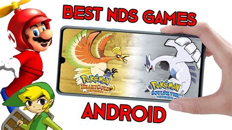 Top 10 Nintendo Ds Nds Games For Android Drastic Ds Emulator Youtube