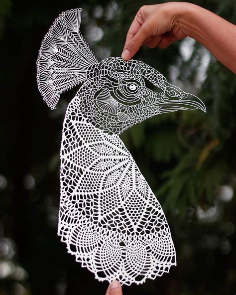 Amazing Paper Art Mimics The Delicate Effect Of Lace