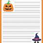 Halloween Writing Paper
