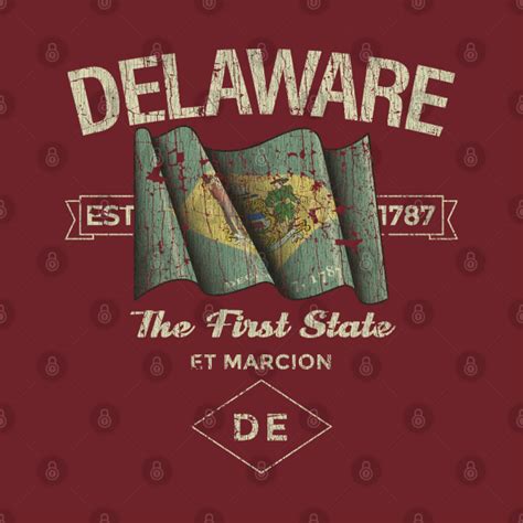 Delaware 1787 Delaware T Shirt Teepublic