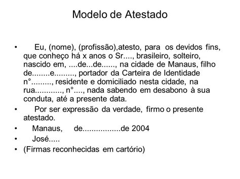 Declaracao De Boa Conduta