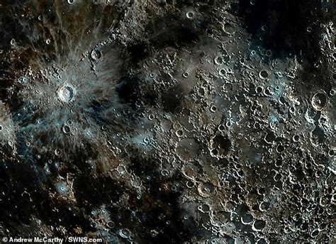 Worlds Clearest Picture Of The Moons Craters Is Captured By A