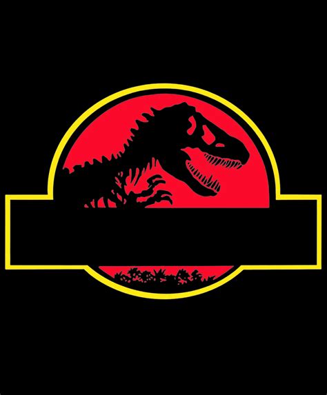 Jurassic Parkjurassic World Blank Logo Svg Png Cut Etsy Uk