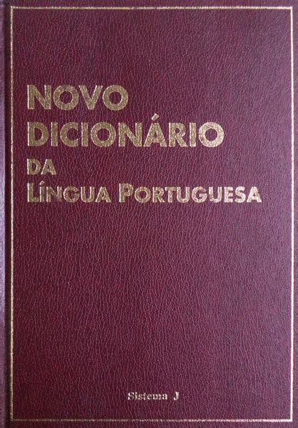 Novo DicionÁrio Da LÍngua Portuguesa Em 4 Volumes Livraria Castro E