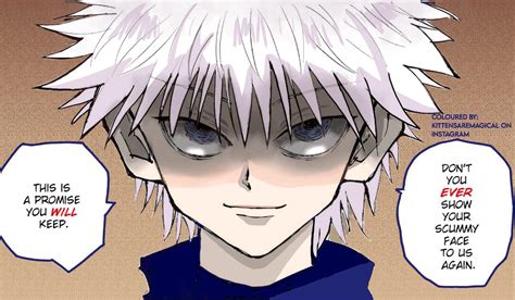 I Coloured Killua From Chapter 57 Of The Manga This Is My First Time