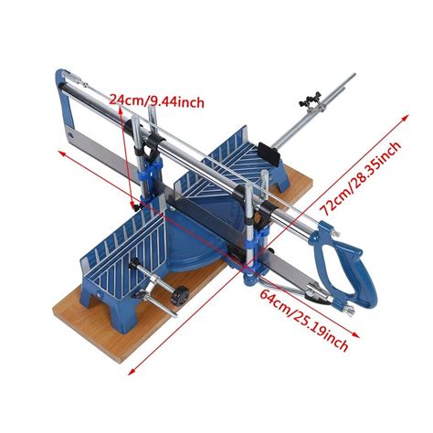 Manual Precision Mitre Saw Woodwork With 550mm Blade 22 5 30 36 45