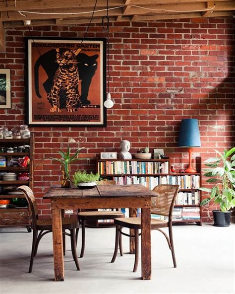 10 Captivating Exposed Brick Walls Interior Design Ideas - Interioridea.net