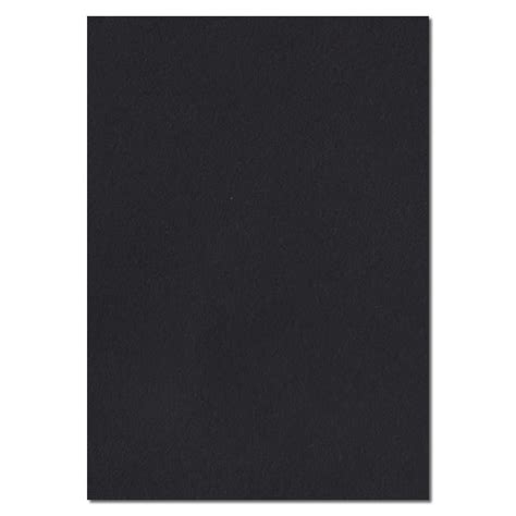 50 Black A4 Sheets Black Paper 297mm X 210mm
