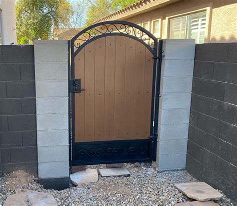 Custom Yard Gates In Arizona Arizona Steelworks