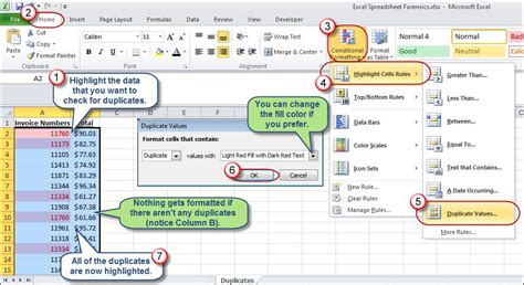 For demonstration, i have selected the a column only as shown below AccountingWEB's Top Five Excel Tips From 2013 | AccountingWEB