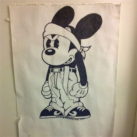 Gangster wallpaper, gangster mickey mouse wallpaper and mask gangster. Gangsta Mickey Mouse Drawing at GetDrawings | Free download