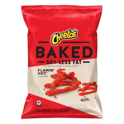 Cheetos Cheese Flavored Snacks Flamin Hot Flavored Baked Super 1 Foods