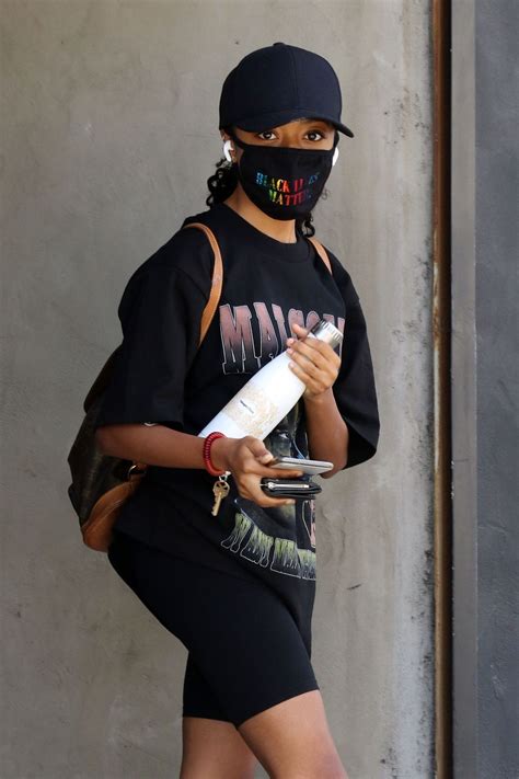 Skai Jackson Leaves Dwts Studio In Los Angeles 0918202 Hawtcelebs