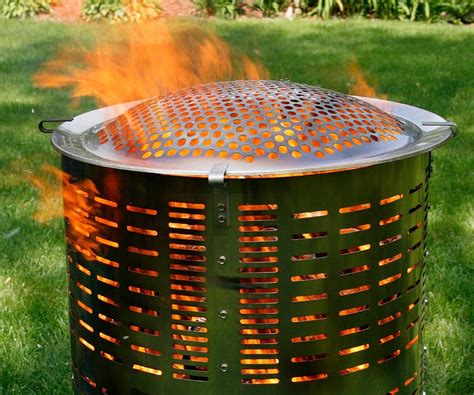 Burn Barrel Outdoor Home Incinerator Cage Burnright Products Llc