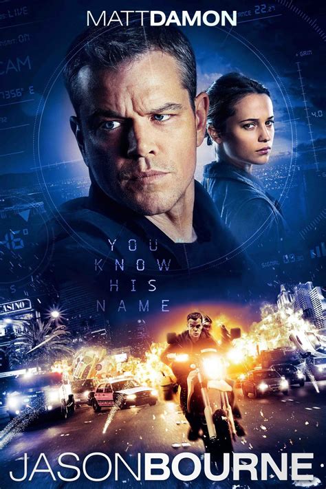Jason Bourne (2016) - Posters — The Movie Database (TMDb)