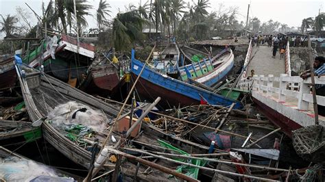 Cyclone Mocha Myanmar Residents Describe Horror Of Damages Caused By