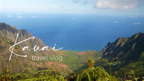 Kauai Road Trip Travel Vlog Youtube