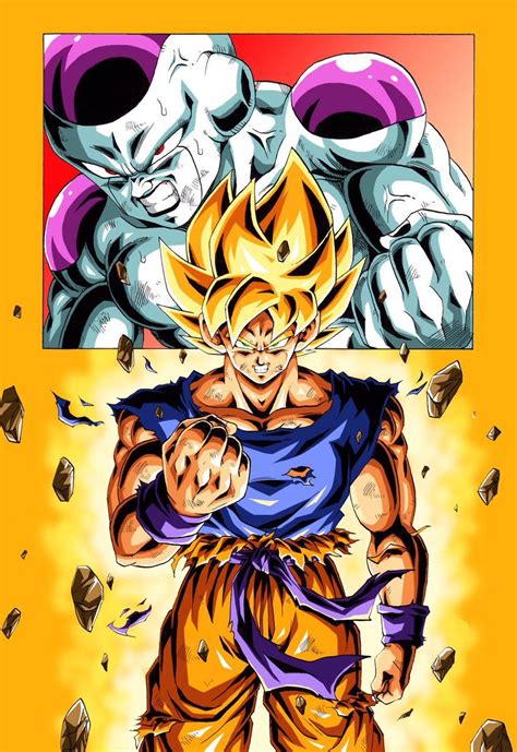 Dragon ball official site twitter. youngjijii (@youngjijii) | Twitter | Desenhos dragonball, Goku vs freeza, Anime