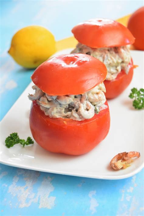 Tomates aux crevettes grises- recette belge