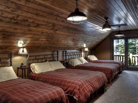 70 Rustic Lake House Bedroom Decorating Ideas Cabin Bedroom