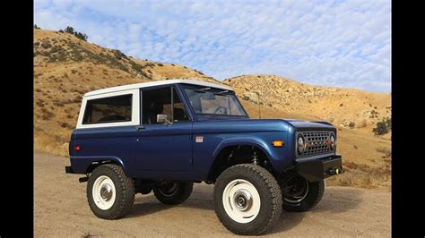 Icon Br Restored And Modified Ford Bronco 52 Youtube Ford Bronco