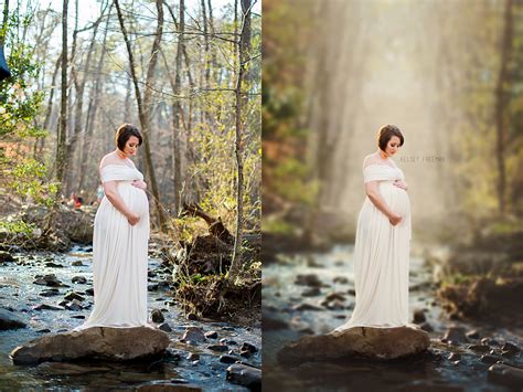 Hand Edit Tutorial Maternity On The Creek Kelsey Freeman Photography