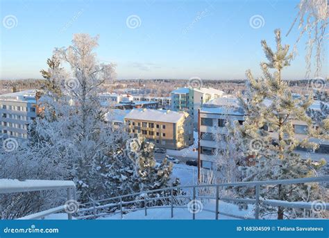 Finland Mikkeli In Winter Stock Image Image Of Snow 168304509