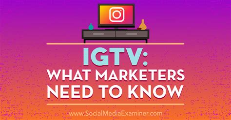 The videos play automatically, as if you just turned on the tv. IGTV: What Marketers Need to Know : Social Media Examiner