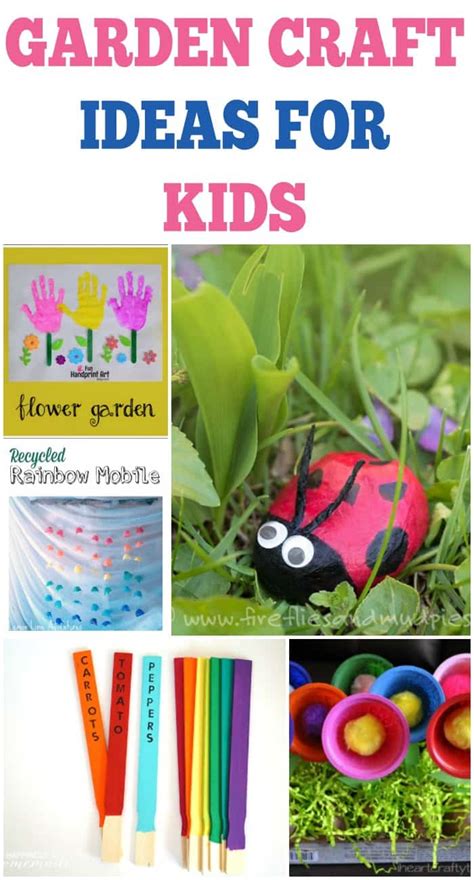 Add a cute face and antennas to the head, and voila! Garden Craft Ideas For Kids - The Classy Chapter