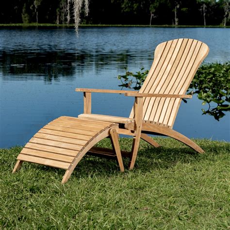 Adirondack Chair With Footrest Westminster Teak