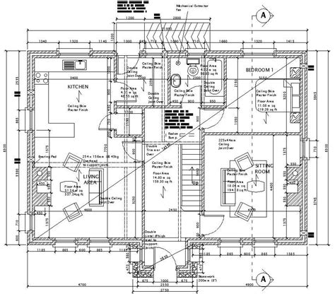 Autocad House Plan Complete Drawing Cad File Cadbull