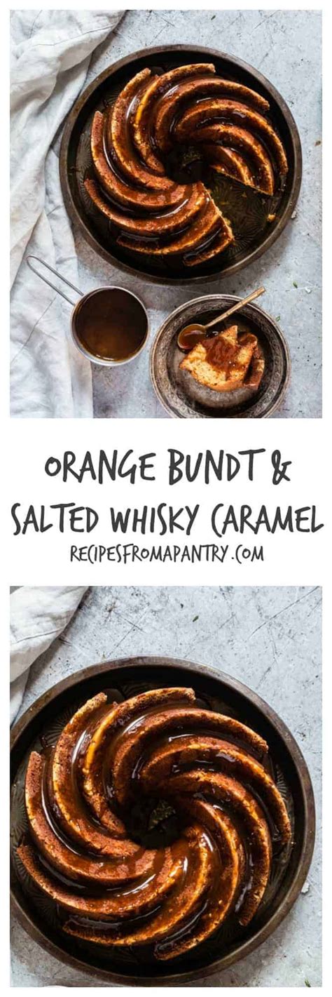 ¼ cup forty creek whiskey (or other salted caramel sauce: Orange Bundt Cake With Salted Caramel Whiskey Drizzle ...