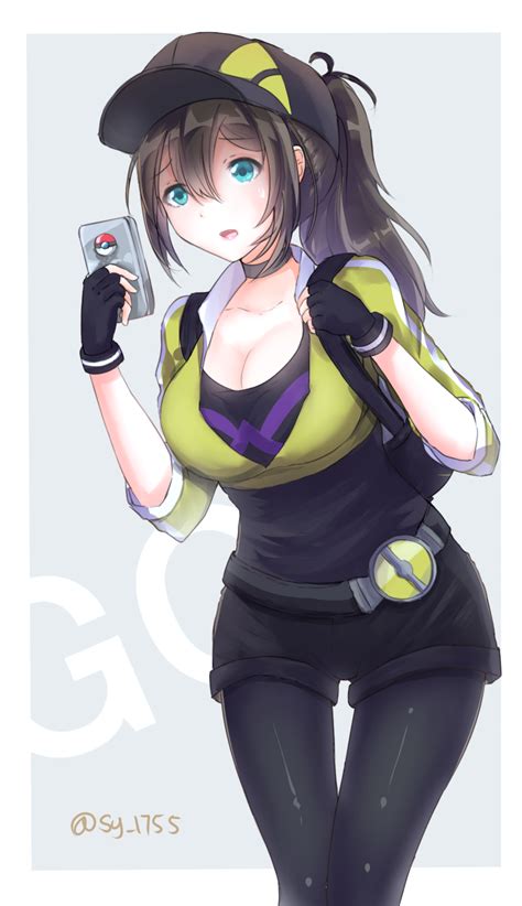 Female Protagonist Pokemon And 2 More Drawn By Tamarin Sy1755