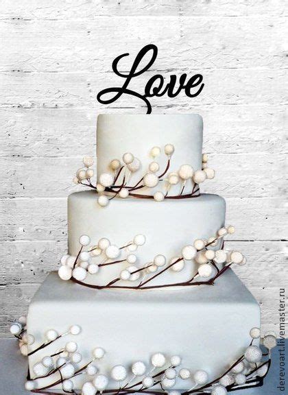 Топперы для свадебных тортов handmade cake topper wedding monogram custom wedding monogram