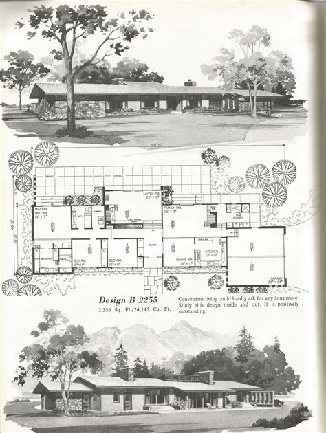 Mid Century Ranch Home Plans House Decor Concept Ideas