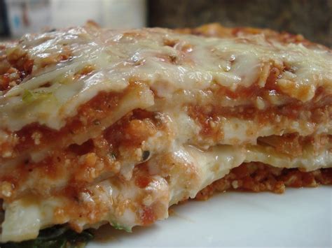 Recipeaholic Simple Cheese Lasagna