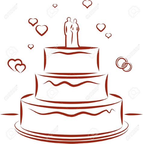 Vector icons vector free cake icon cake drawing bakery logo design ios icon icon design web design symbol logo. Best Wedding Cake Clip Art #17147 - Clipartion.com