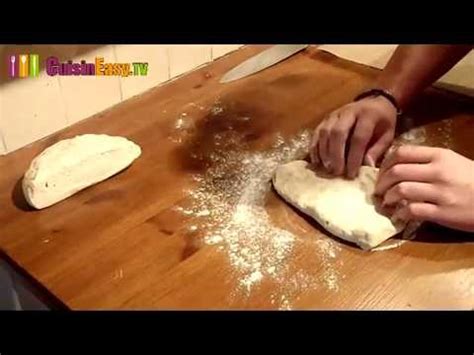 Différentes façons de faire du pain maison : Recette Facile - Baguette de pain maison - YouTube