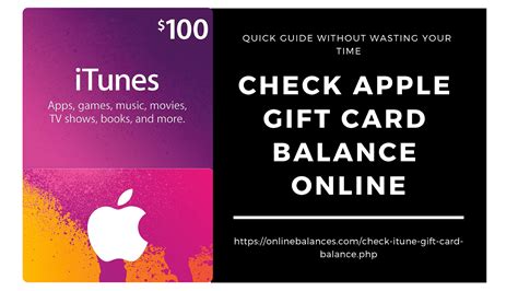 We also provide instructions for itunes gift card balance. CHECK GIFT CARD BALANCE: Any option available to check gift card balance of iTunes online