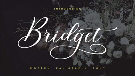 10 New Modern Calligraphy Fonts Free For Personal Use · Pinspiry