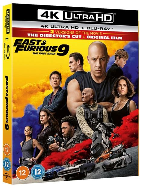 Fast And Furious 9 The Fast Saga 4k Ultra Hd Blu Ray Free Shipping