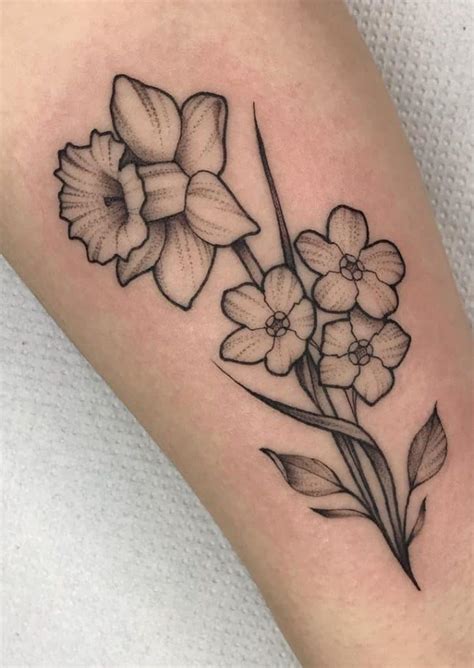 Daffodil Tattoos Meanings Tattoo Designs And Ideas