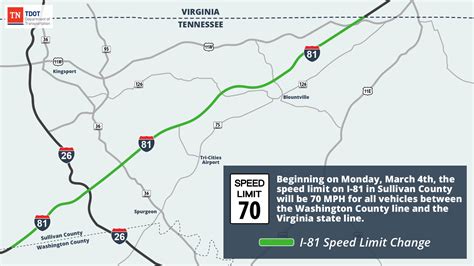 Speed Limit To Increase To 70 Mph On I 81 In Sullivan County Wjhl