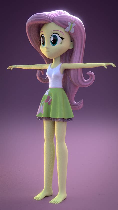 801156 Safe Artistcreatorofpony Fluttershy Equestria Girls G4