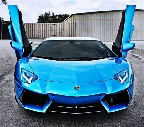 Love Blue With Images Blue Lamborghini Lamborghini Aventador