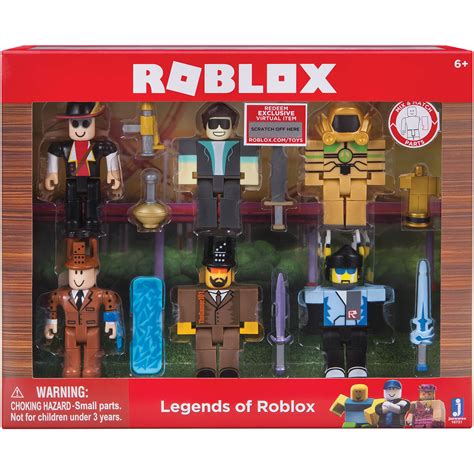 7 Figurines Roblox Legends Of Roblox Toys Frzavvi
