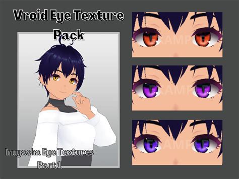 17 Pairs Vtuber Eye Textures For Vroid Studio Retro Anime Etsy Uk