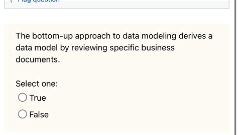 Solved The Bottom Up Approach To Data Modeling Derives A Chegg Com