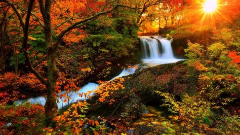 HugeDomains Com Autumn Waterfalls Fall Photography Nature Autumn