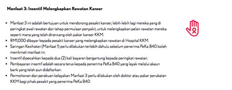 Skim ini dikhaskan untuk penerima bantuan sara hidup (bsh) dan pasangan mereka yang berdaftar, yang berumur penerima bsh yang berumur bawah 40 tahun tidak layak untuk skim peka b40, walau bagaimanapun mereka (yang berumur 18 hingga 55 tahun) layak. Ibu Bapa Anda Mungkin Layak Terima Bantuan Perubatan ...
